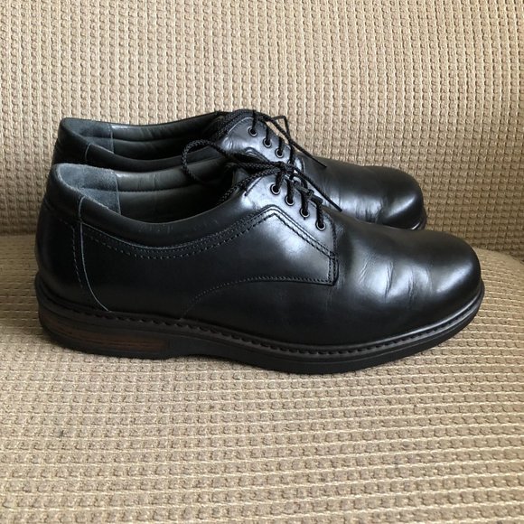 SAS Men\'s Aden Black Leather  Oxford Lace Up Shoes main image 4